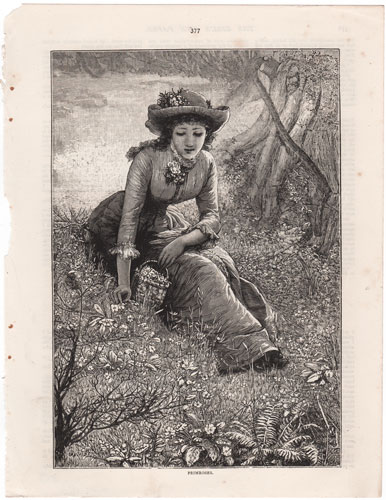 original engravings from The Girl's Own Paper (1888-1890)